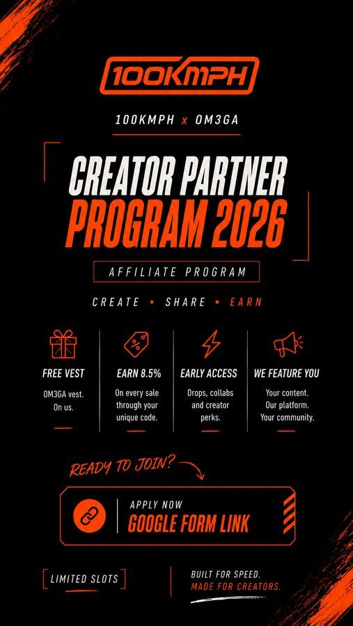 Creator partner program poster